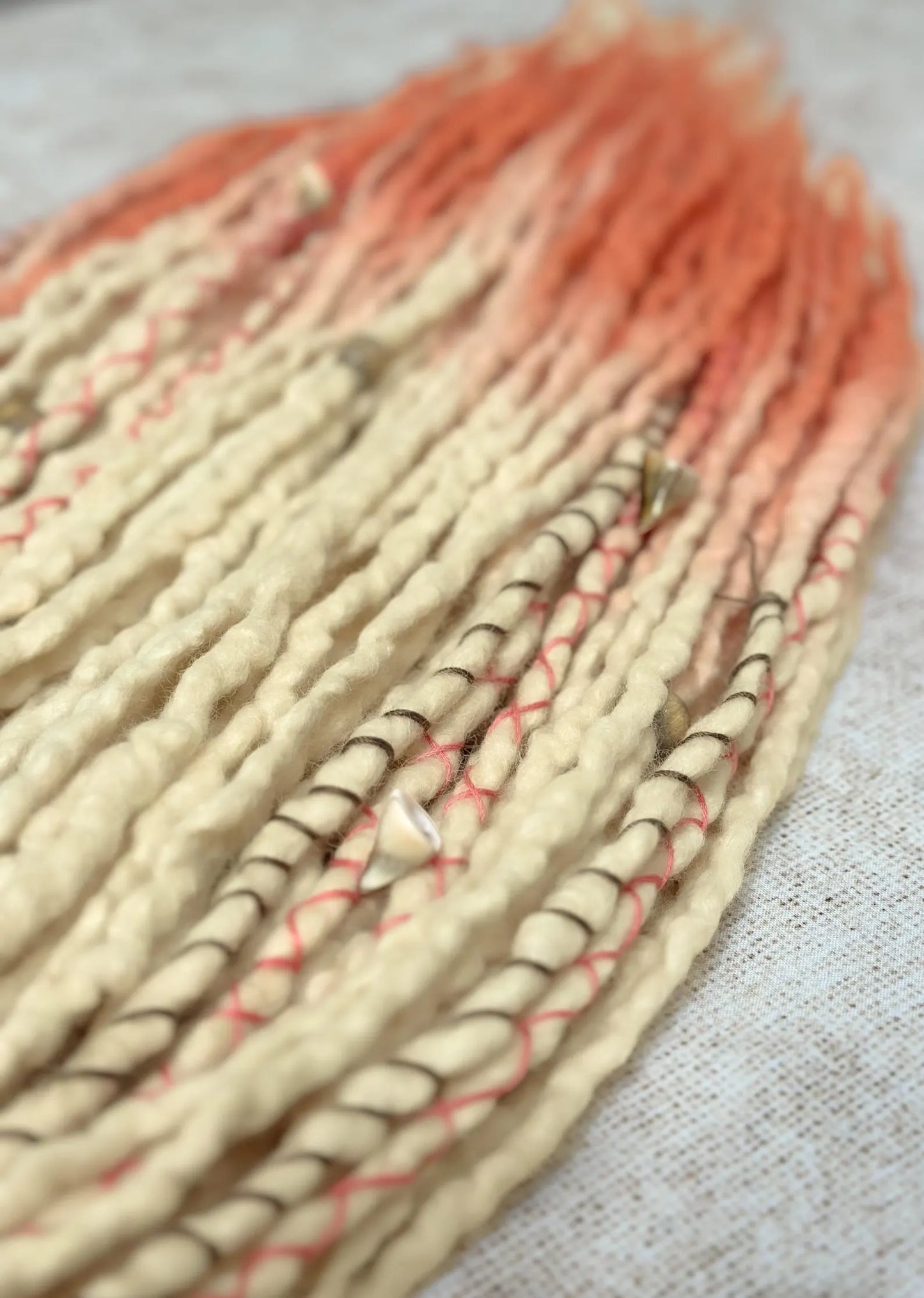 Beach Sunset Wool Dreads