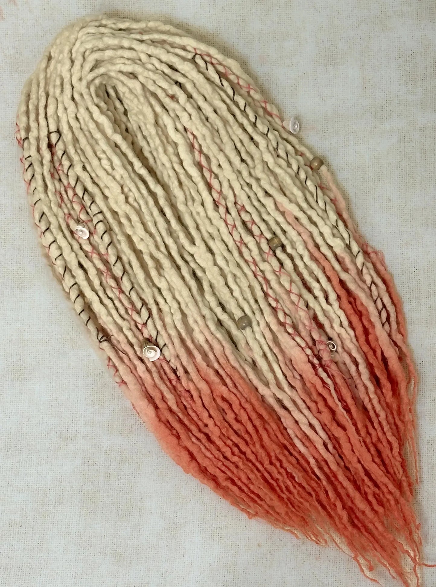 Beach Sunset Wool Dreads