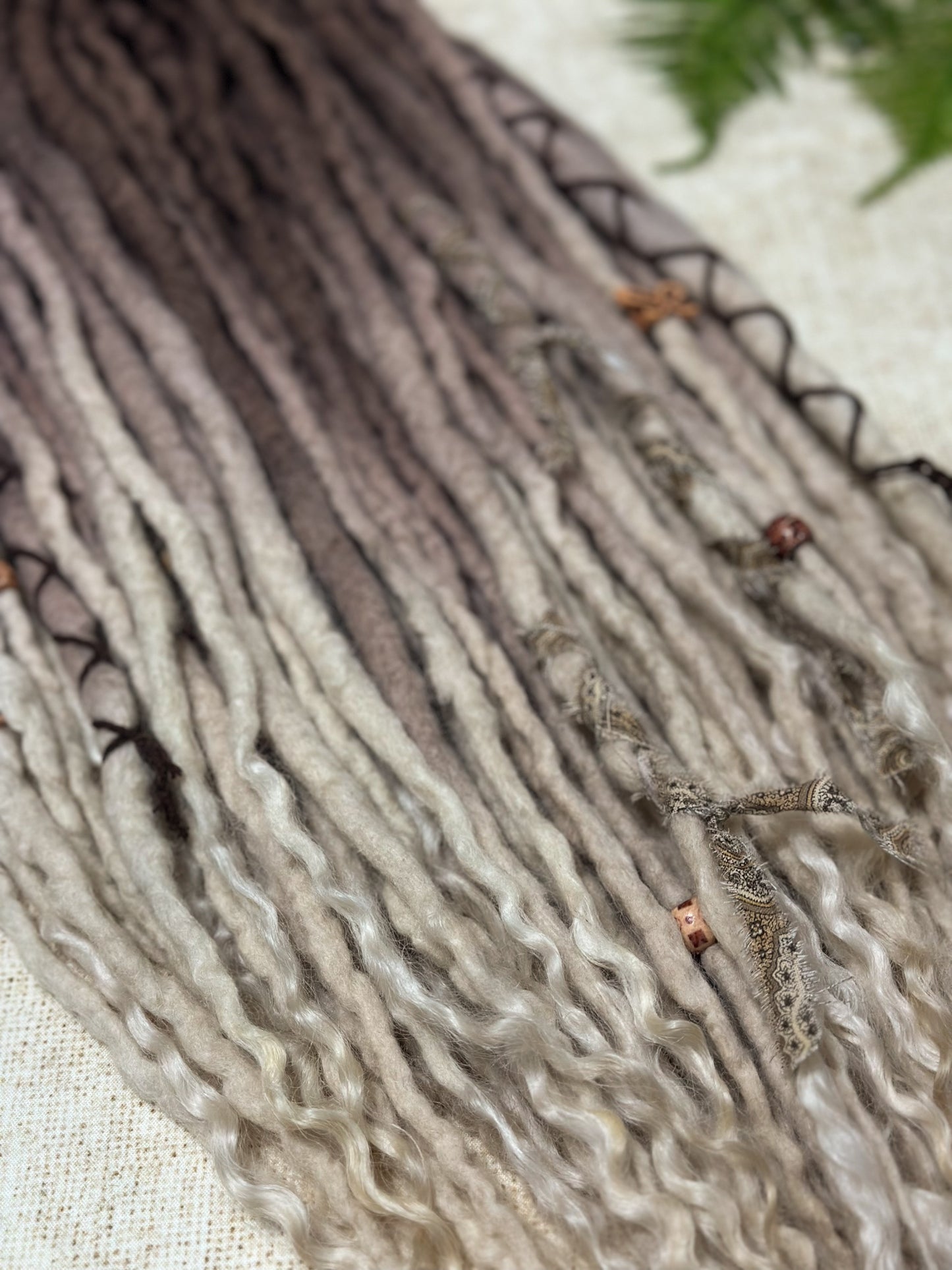 Light Cool Brown Ombre with Lux Ends